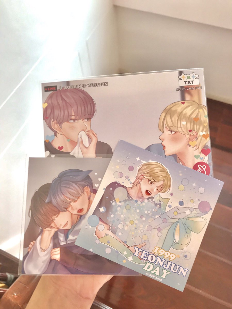 chiawnzzn's tweet photo. ได้รับโปสการ์ดซูจุนของคุณปอยมาแล้ว น้องน่ารักมากกกก งานดีทุกรูปเลยวาดน่ารักมาก ตามงานของคุณปอยไปเรื่อยๆเลยㅠㅠ💘 #chockoreview https://t.co/8CQECFIZY4