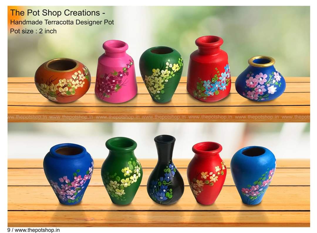 Handmade clay pots, Pottery painting designs, Clay pots