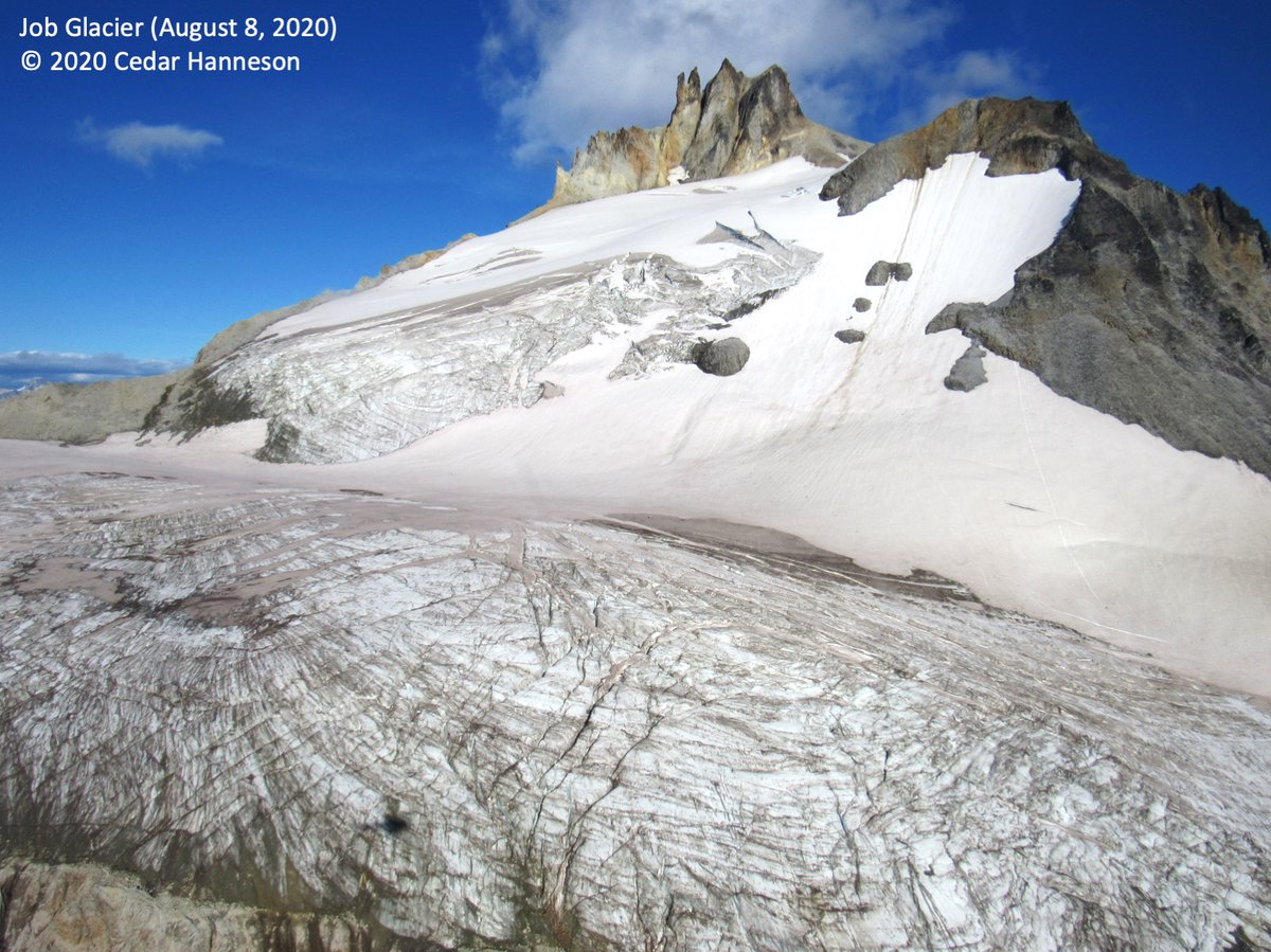 CedarHanneson's tweet photo. Flying over Job Glacier on Mount Meager last August.
#Glacier #Mountains #MountMeager #Volcano https://t.co/nH3GQiU2MV