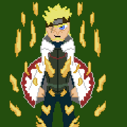 Markkusart's tweet photo. A fanart of how I would have liked the adult naruto design to be in a pixelart version, (not good, but something is something) XD #NARUTO #narutodeath #narutoUzumaki #anime #animefanart #fanart #BORUTO #BorutoNarutonextgenerations #pixelart #pixelartist #aseprite https://t.co/INNgauUYls