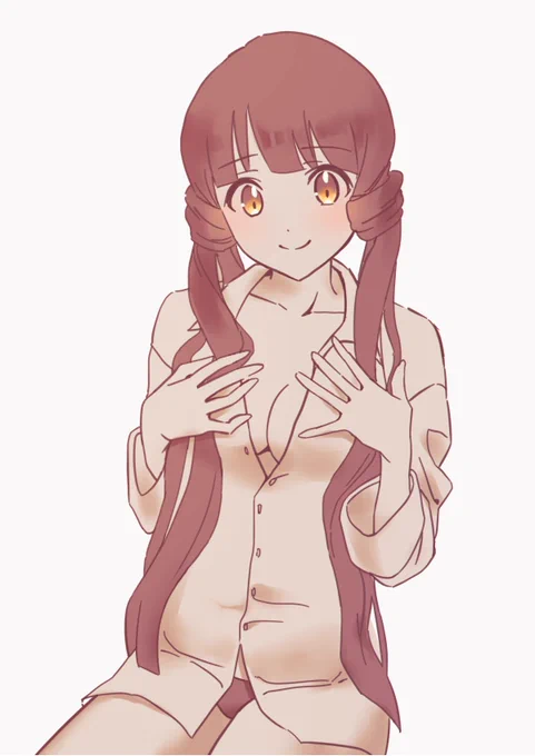 ワンドロ!彼シャツ麗花さん〜
#おはクロ 