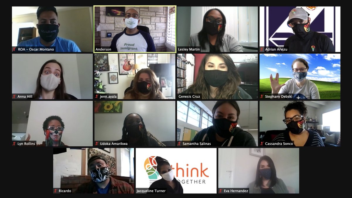 AndersonMSSE's tweet photo. 😷Our SELA Family @Think_Together Education Leaders lead by example. MASK UP! #MaskMonday #WearAMask https://t.co/ofXQMKsEKV