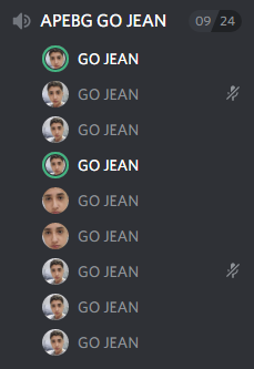 APEBGesports's tweet photo. EU E MEUS CASAS APOIAMOS O JEAN TOP 1!!! 
GO JEAN🙏🙏🙏 https://t.co/ebqjHsOZ1H