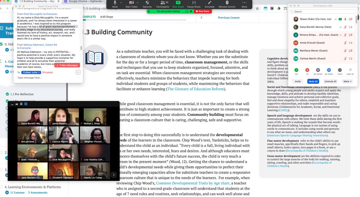 Tonight we launch our 4th cohort of substitute candidates in 3 weeks. Many subs say they are signing up for our course because they had such great teachers &amp; professors at every stage of their educational journeys. 

Learn more in today's <a href="/projo/">Providence Journal</a> article.
providencejournal.com/story/news/edu…