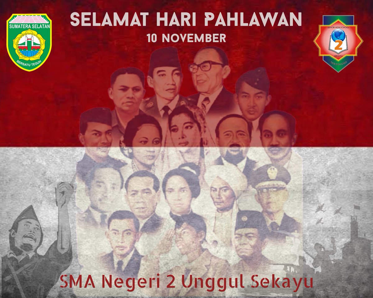 sman2sky's tweet photo. Selamat Hari Pahlawan, 10 November 2020 https://t.co/Yh6FHKNOsc