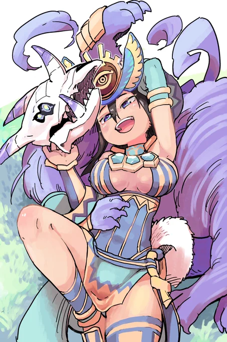スケブ絵 Wonderland Warsのマァト 