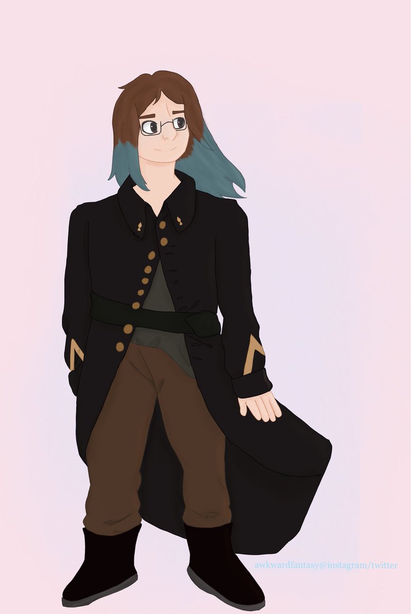 awkwardfantasy's tweet photo. [#themechanisms #themechs] 

nastya rasputina, engineer (and lover) of the starship aurora https://t.co/3TUKXrTu8D