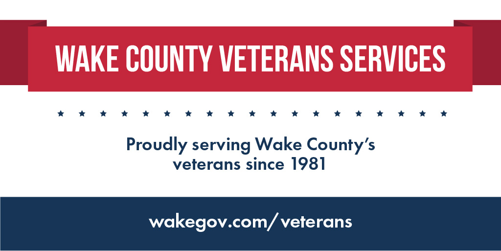 With #VeteransDay just around the corner, we wanted to remind you of the services available to Wake County veterans and their families. Check out wakegov.com/veterans to learn more.