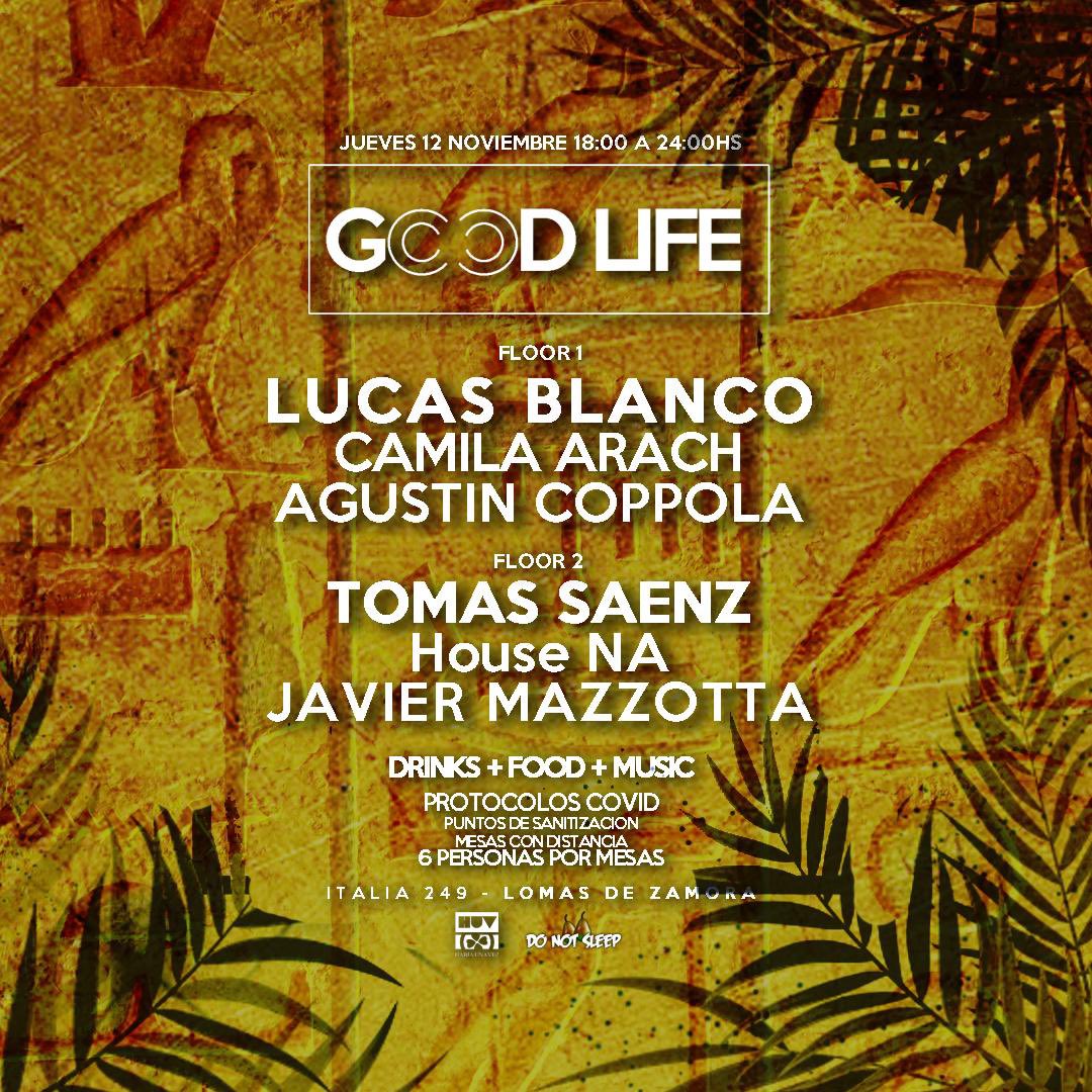 JUEVES de GOOD LIFE @ HABIA UNA VEZ
Este jueves 12 de Noviembre desde las 18 hs damos comienzo a un nuevo ciclo. Abrimos en formato Bar: Drinks, food &amp; music
Las mesas podrán tener un máximo de 6 personas. Exclusivamente con reseva previa.
📍Italia 241, Lomas de Zamora