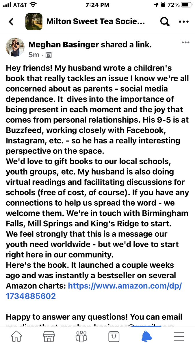 mgricketts's tweet photo. This is a great idea for schools to share with their students in 4th grade and above.  This is a topic that need to be discussed more.  Please reach out to Meghan if you’d like the author to speak to your school!  @KBasinger https://t.co/1m3or1iP6V