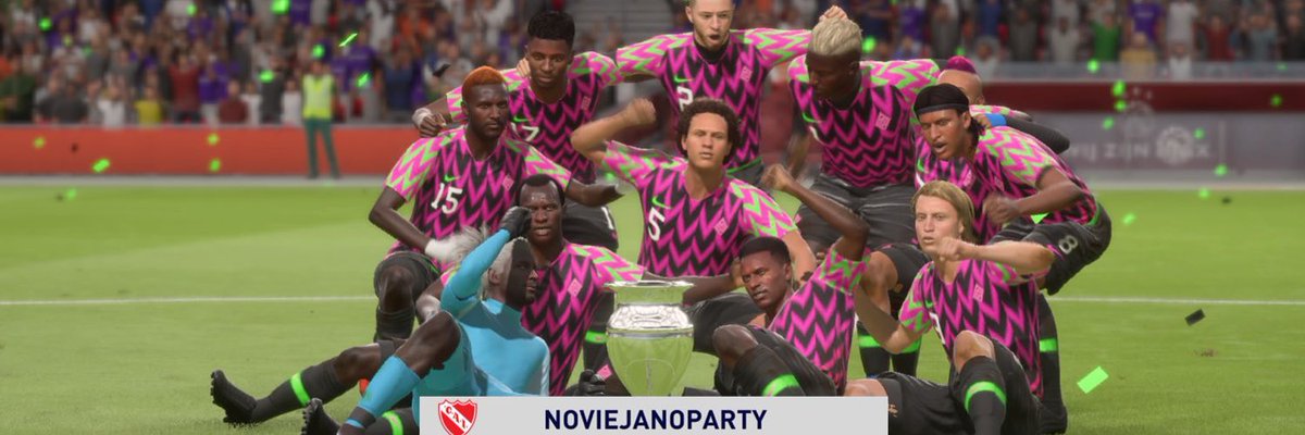 ⚽️¡Es Hoy! 🏆Copa IESA Argentina🏆 | <a href="/IESAFIFAar/">IESA Argentina</a> ⚽️

🕚23hs 🆚 <a href="/QuestoEAtla/">Questo E Atla</a> 

🕦23:30hs 🆚 <a href="/FundacinAmigos2/">Fundación Amigos Por El Deporte</a>  

📺 En vivo en twitch.tv/francarru 

#FIFA21  #ClubesPro