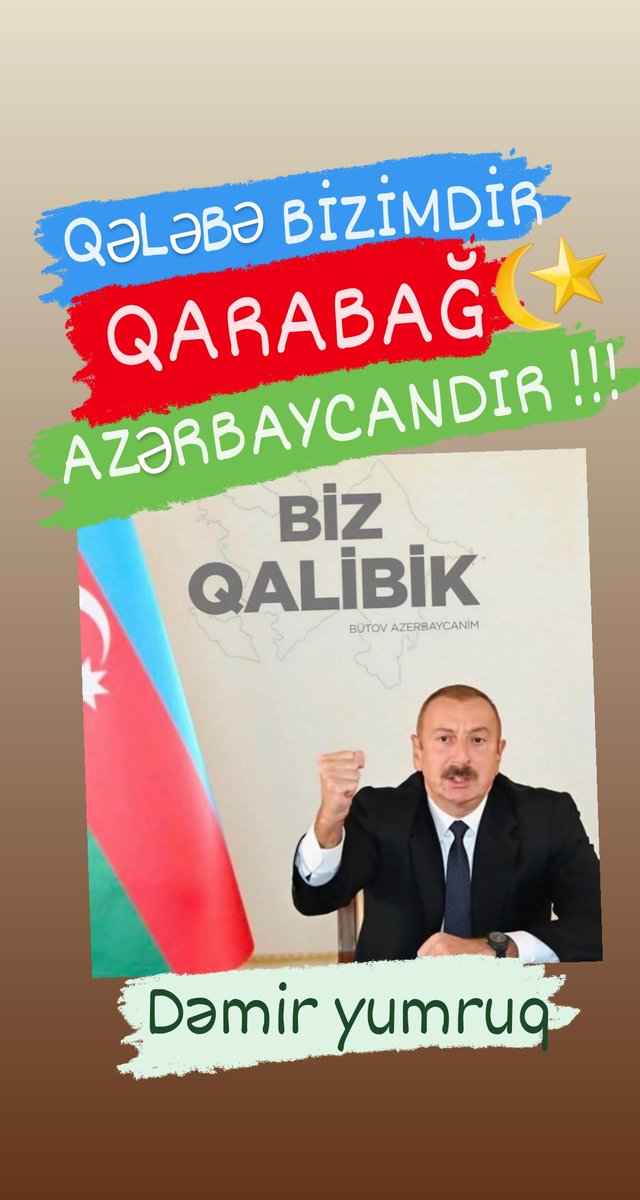 Suleyman14_'s tweet photo. #QARABAĞAZƏRBAYCANDIR https://t.co/FqlxmB2iPn