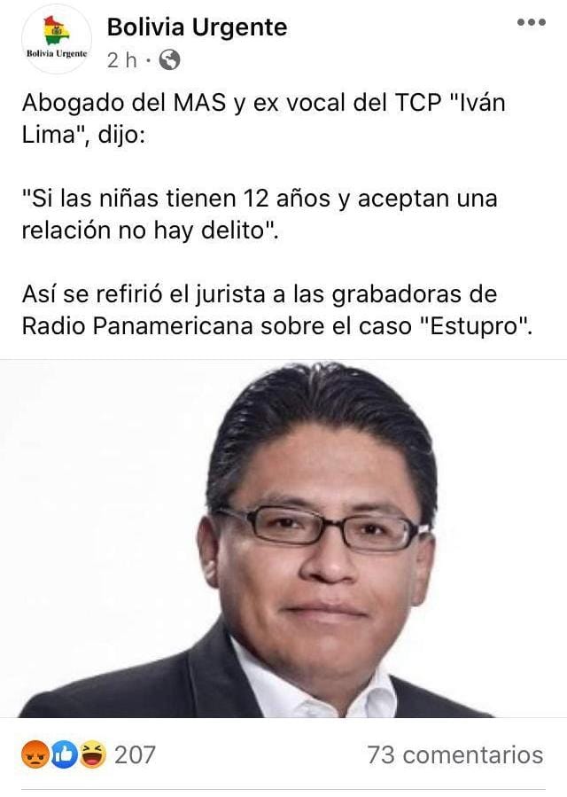 re_curiosito's tweet photo. Ahora en #Bolivia tenemos un ministro de justicia con esta talla:
#IvanLim @soyfdelrincon @CNNEE https://t.co/AmHC6musQ2