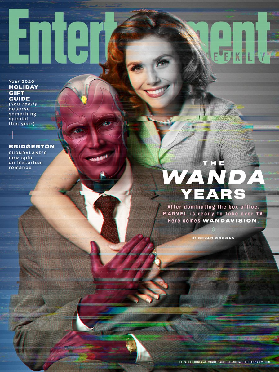 Check out the brand new <a href="/EW/">Entertainment Weekly</a> cover for Marvel Studios’ @WandaVision, an Original Series, coming exclusively to #DisneyPlus.