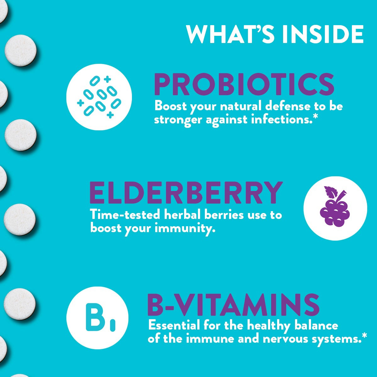 RunGum's tweet photo. The drop you've all been waiting for... Introducing RUN GUM IMMUNITY! 

Just in time for cold and flu season, our newest Gum is packed with Probiotics, Elderberry, and B-vitamins

Shop now online, and don't forget to add a Free Headband when you grab 2+ Bags. 😜 https://t.co/FKe6PJT79K