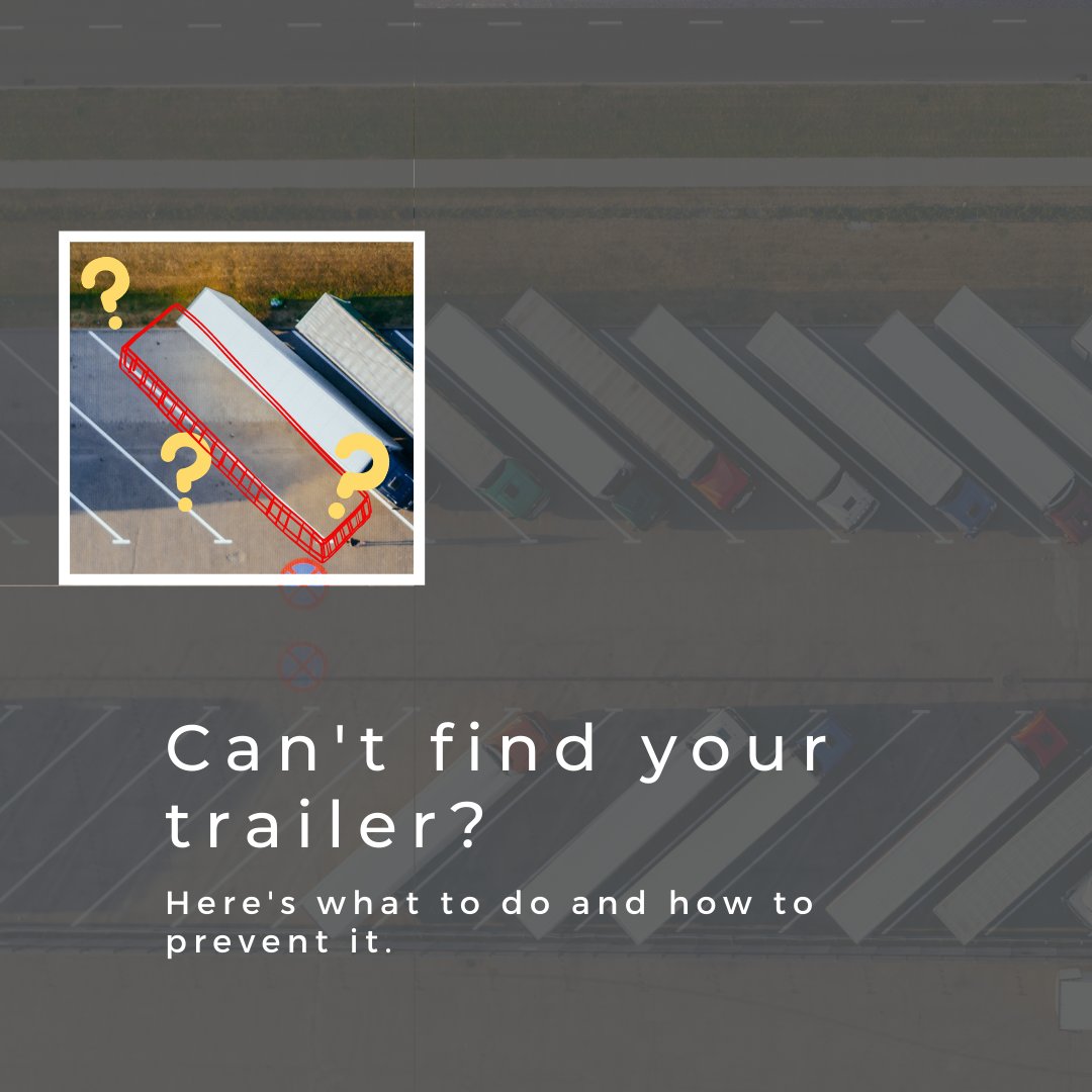 onswitchboard's tweet photo. "I'm pretty sure the trailer was right here when I left it" - If you or your drivers have ever lost track of a trailer, here's a guide on what to do and how to prevent it. https://t.co/ND7vnbRmIY
#trucking #longhaul #carriers #fleetmanagers #assettracking https://t.co/A5uCAC3Y8Y