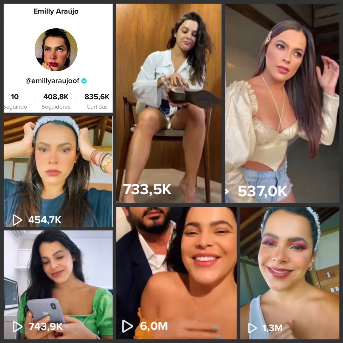 EdilaineMorais1's tweet photo. Siga @emillyaraujoof em suas redes sociais, não deixem de segui-la no Tiktok, seu humor é imperdível, amoooo!♥️
https://t.co/fEyBvXsXTj https://t.co/FCE2z6igrb