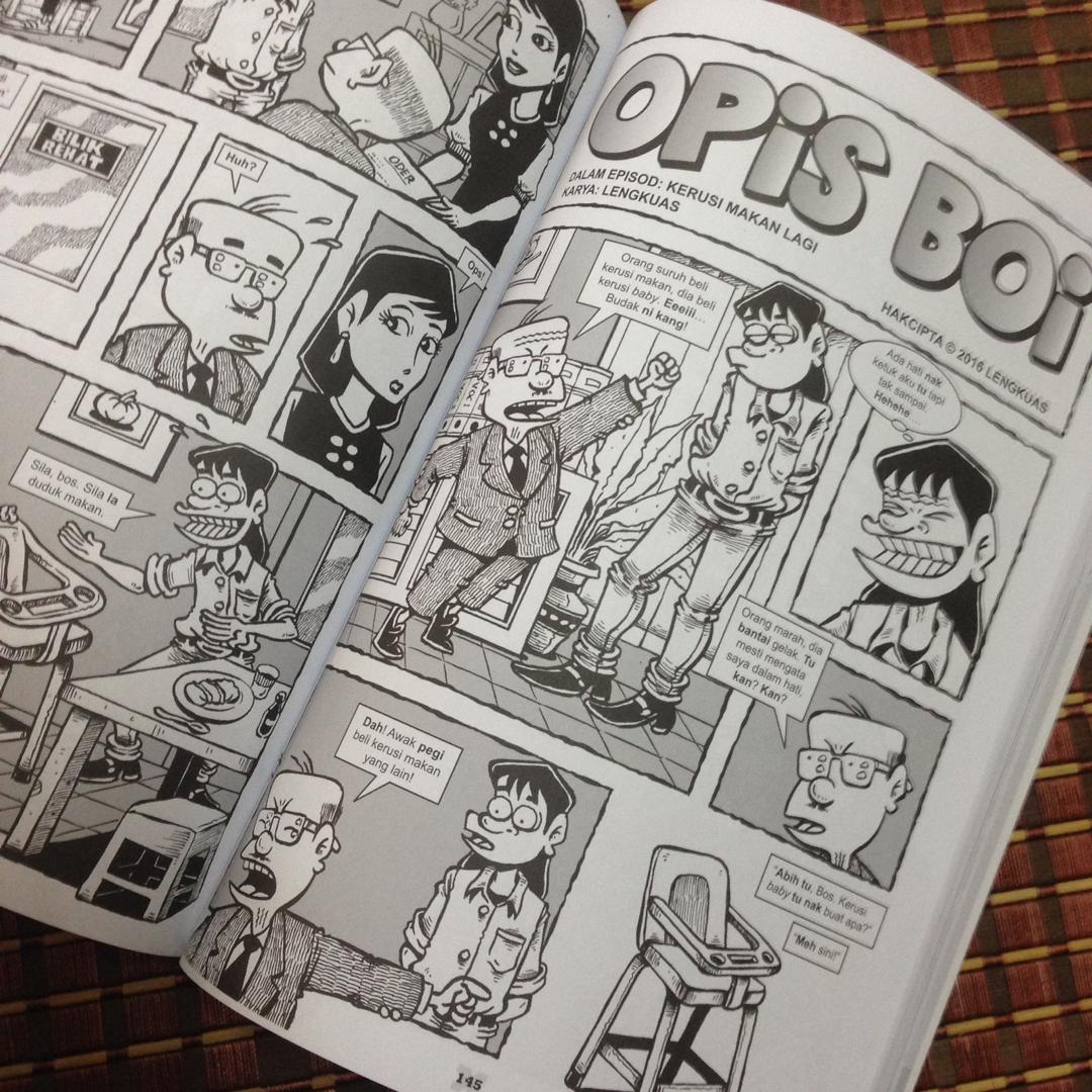 inchekubi's tweet photo. "Teringat semula zaman kenak-kanak dan remaja baca Jenama X ni. Memang mengimbau nostalgia. Best betul!" 

Inilah respon biasa daripada pembaca JENAMA X - sebuah buku kompilasi komik yang menampilkan hasil karya terbaik dan terkini 10 bekas kartunis lejen Majalah Ujang dan APO? https://t.co/5s0BPX4KW0