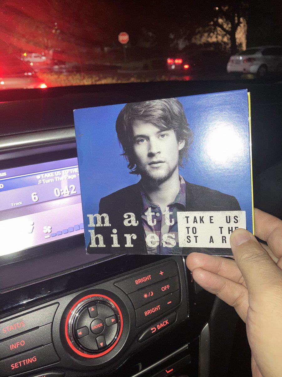 PodcastRecords's tweet photo. Soundtrack to getting apple pies from @PopeyesChicken. Long story...maybe I will tell about it on the podcast.
Anyone else out there love “Take Us To The Start” from @matthires? I love “State Lines.” #MattHires https://t.co/Co5ddrxS3Q