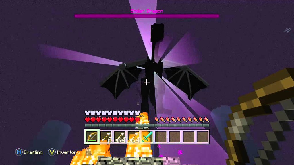 LampyTv's tweet photo. @Xbox #XboxFeature Killing the Ender Dragon on the Xbox 360! https://t.co/rqkRFNLUMk