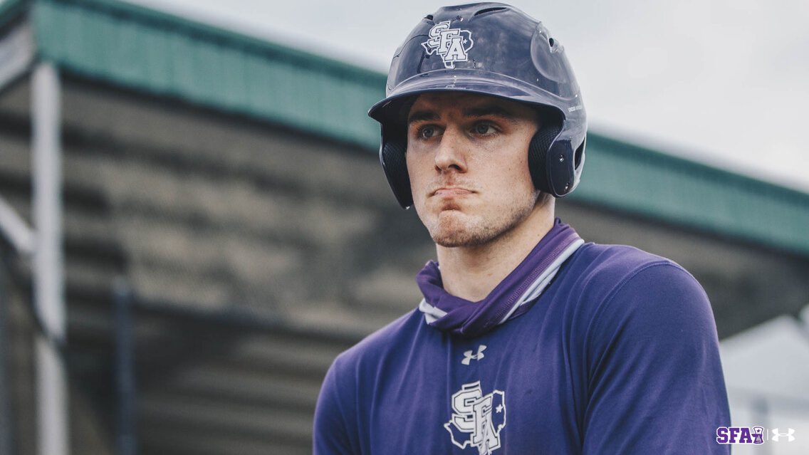 CoachJCardenas's tweet photo. Congrats to ⁦⁦@C_Craw⁩ on being named the Fall Series MVP!
Guy totally killed it in the 5 game set!!
⁦@SFA_Baseball⁩ https://t.co/UfxLeMISgG