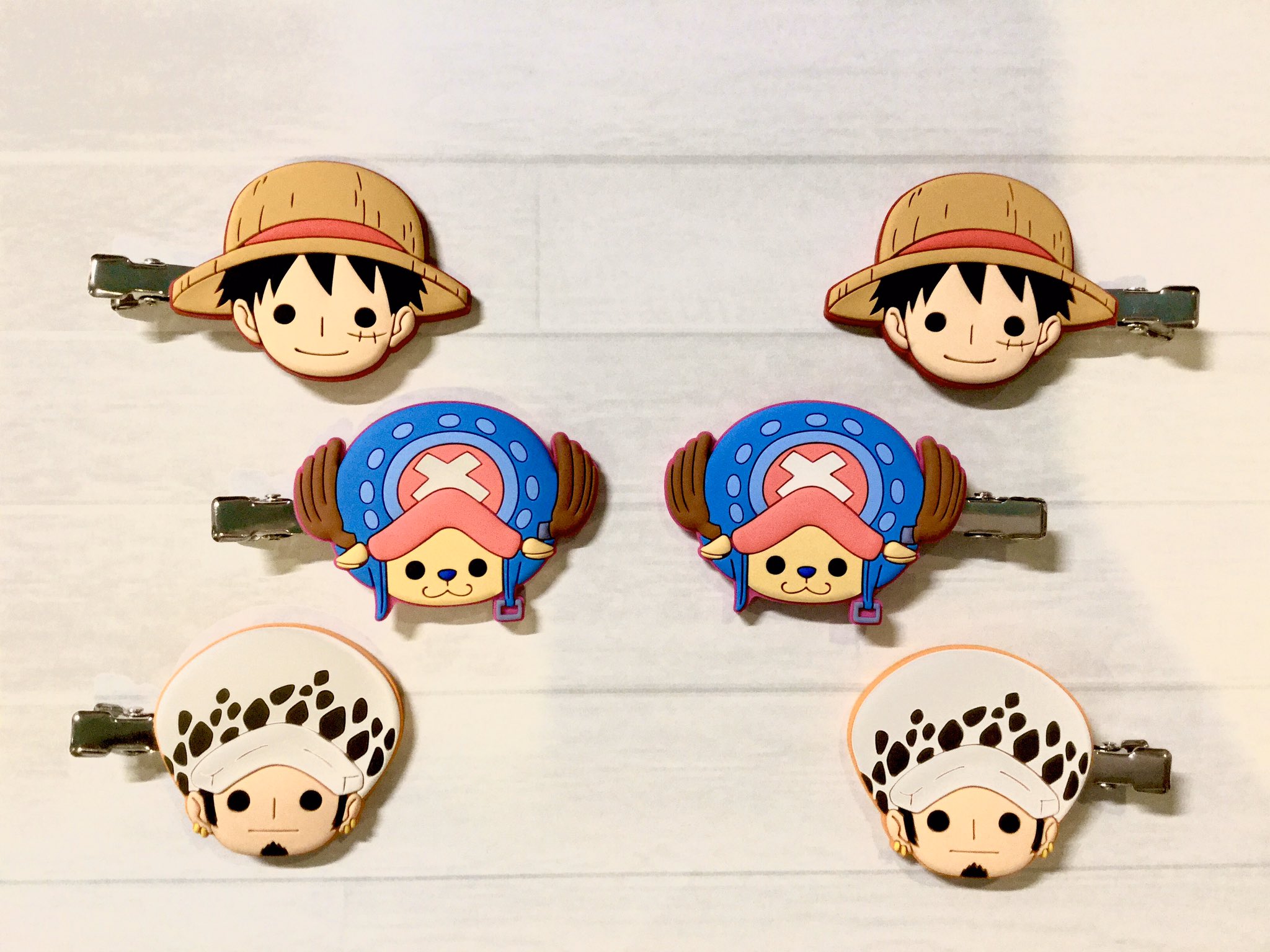 تويتر One Piece 麦わらストアあべの店 على تويتر 新商品 前髪クリップ ルフィ チョッパー ロー 各1 430円 税込 好評発売中 麦わらストア Onepiece T Co Nces60vfql