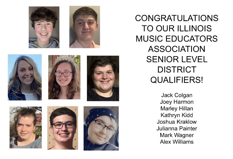county_stark's tweet photo. Congratulations to our ILMEA District 2 Senior musicians! We are proud of you! #RollSC #prideandexcellence #practiceworks https://t.co/KBVfM52GUn