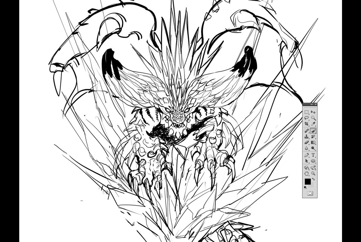 finally getting to work on a tattoo pet project ive been anticipating, a 10 inch nergi piece!!! should i stream the rest of it do u guys wanna see lol 