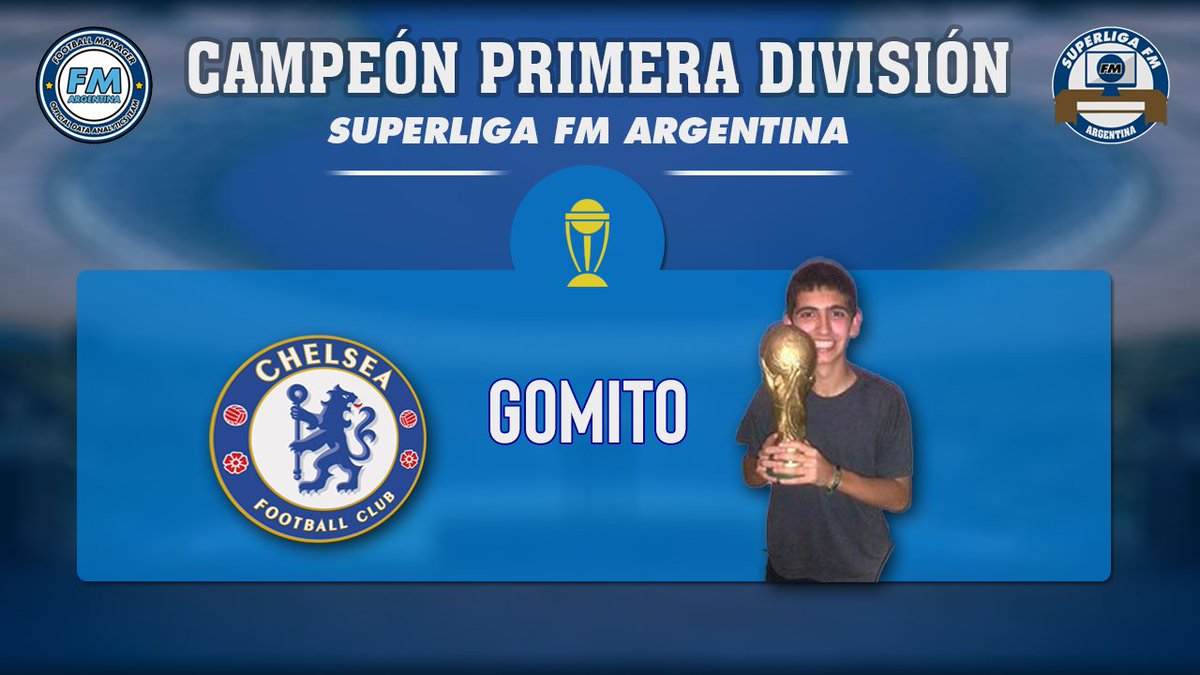 SuperligaFm's tweet photo. Se fue una nueva temporada de la #Superliga. @NicoIribarren20 consiguió el primer título de liga para él y para el #ChelseaFC 

Felicitaciones Gomito!!! https://t.co/HKrsL84IU3