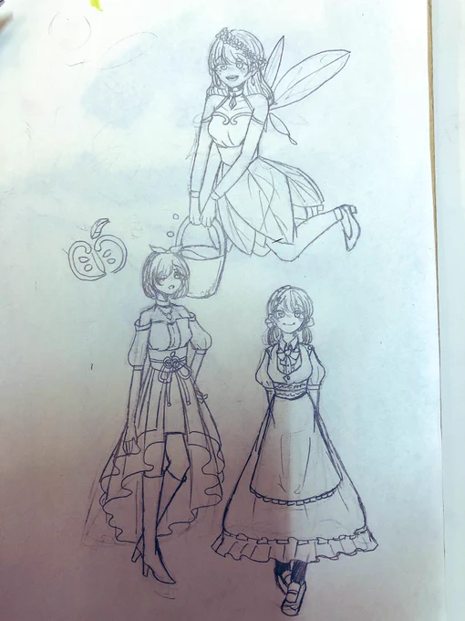 落書きオリキャラ 