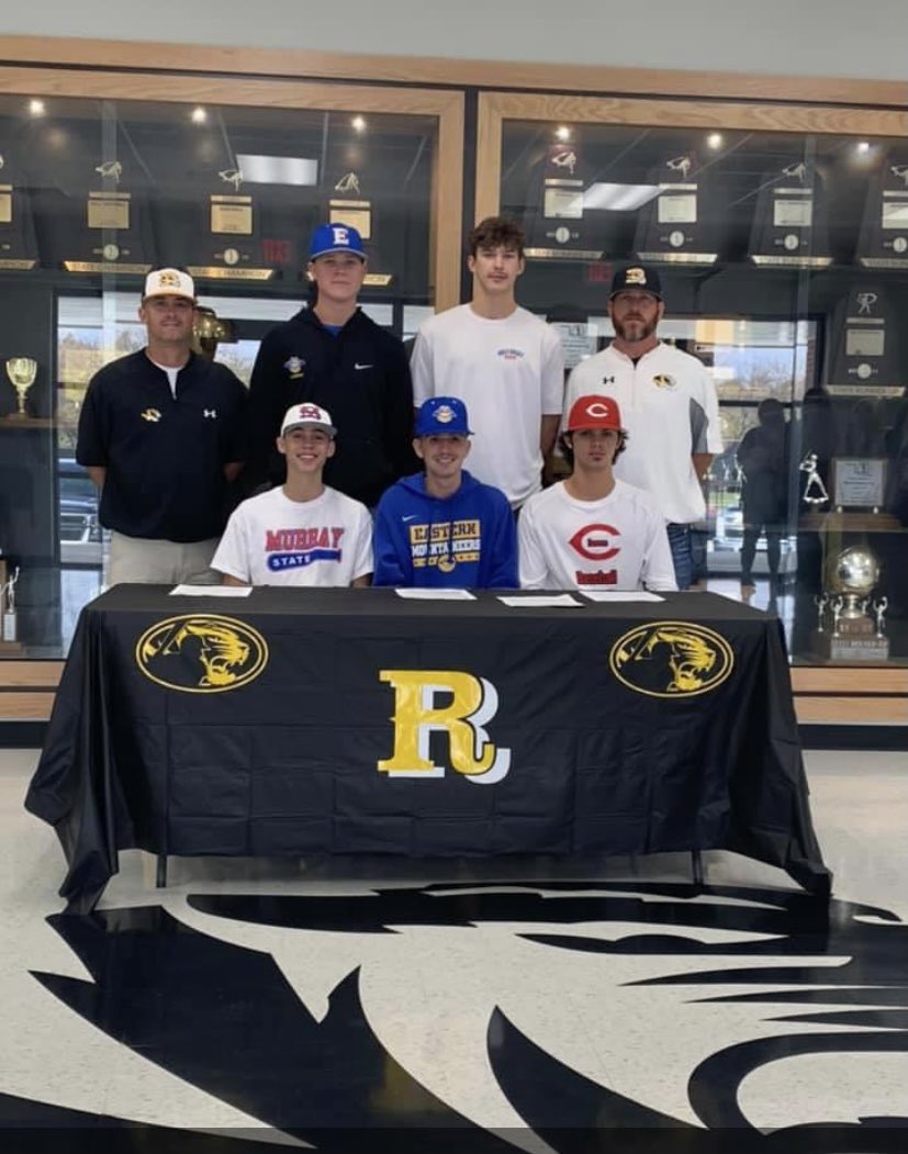 College signing day for these guys.  We are proud of all of you!#GoTigers