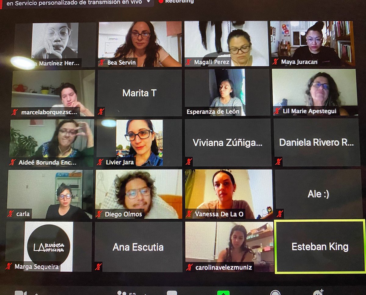 bminth's tweet photo. Encuentro de Mediación #XIVBienalFEMSA @BienalFEMSA https://t.co/FyprHE9uXM