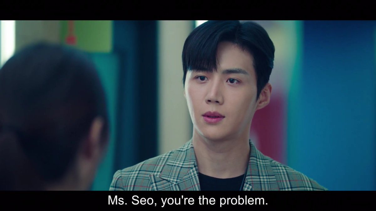 Meanwhile Jipyeong makes her stand on her own beliefs. He is not afraid voicing his opinion on her eventho it would hurt her in someway cause he believes that Dalmi is someone who's capable to do everything when she sets her mind to.