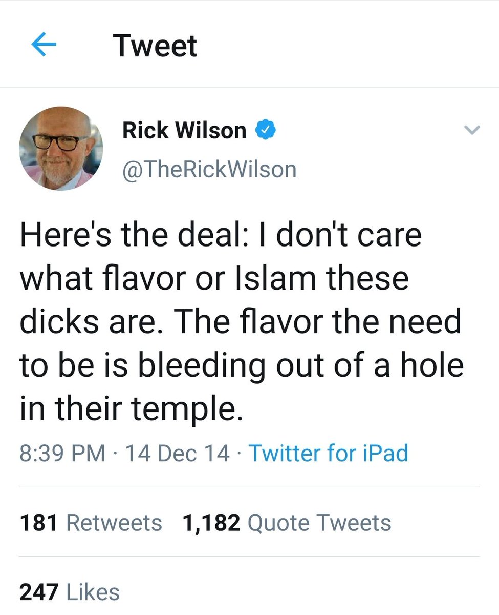 rick wilson twitter on Jake Flores On Twitter Rick Wilson Welcome To The Resistance