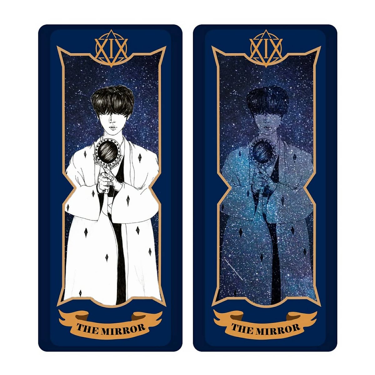 jo_yanine's tweet photo. The Mirror 
[Collaboration @jo.yanine x @by.nerwen ] 
• 
#VIXXCard #HAPPYLEODAY #VIXX #Leo #vixxstarlight #빅스  #별빛 #vixxfansart #vixxart #STARLIGHT #vixx_leo #vixxleo #vixxjungtaekwoon #jubgtaekwoon #정택운 ñ #イラスト #삽화  #ライオン #水彩画 #수채화 #fineliner 
@LEO_JUNGTW https://t.co/0WKvnjZB4S