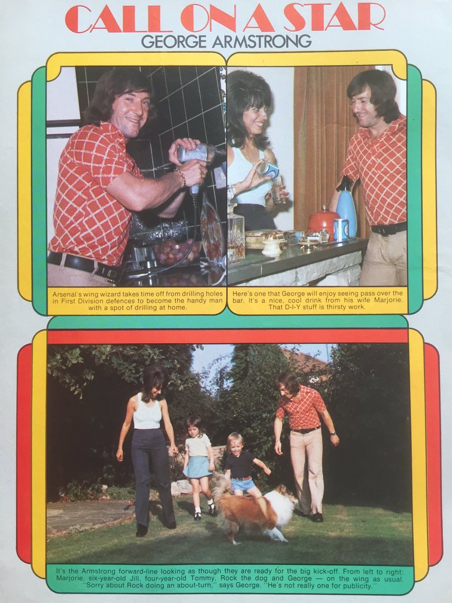 Mal Winkles Football Nostalgia George Armstrong Afc Call On A Star Football Star Magazine Otd 10 11 73 Mal Winkles Football Nostalgia George Armstrong Afc Call On A Star Football Star Magazine Otd 10 11 73
