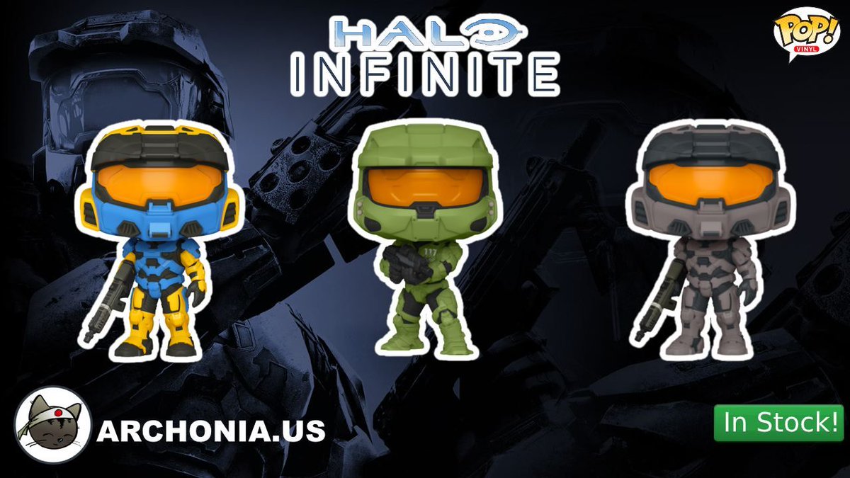 Archonia_US's tweet photo. Happy Birthday Halo 2! Celebrate this legendary game’s legacy with POPs from the franchise’s latest outing!
https://t.co/Nmn86tmdQz
#Halo #Halo2 #Halo3 #Halo4
#HaloODST #HaloInfinite #Bungie #343Studios #MasterChief
#MasterChiefPOP #FunkoPOPs #FunkoGaming
#Halo2Anniversary https://t.co/184WDWlTBb