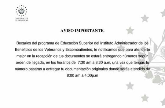 SVbecarios's tweet photo. La lucha en la calle y en redes sociales fue fundamental para que nuestro beneficio siguiera. Información para quién interesa 👇 https://t.co/y0pOUt6rrE