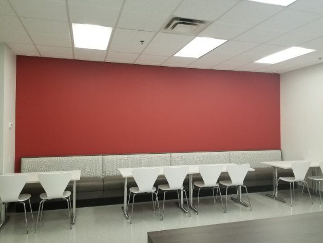 CFS_MplsMN's tweet photo. One of our clients needed a space for employees to take breaks and gather for company events. We helped with providing easy maintenence soft seating, chairs, stools and a community table. Looking for office furniture? Call us today at 952-922-6683. #TotalWorkplaceSolutions https://t.co/tH21ezNCHQ