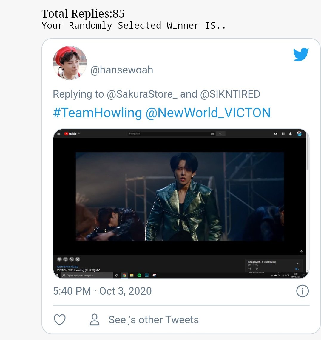 SakuraStore_'s tweet image. O vencedor foi @hansewoah  por favor entre em contato com a lojinha em até 24 horas, caso contrário irei refazer o sorteio ^^ 

Para quem não ganhou dessa vez, em breve teremos mais sorteios,  então, fiquem de olho 👀 e obrigada a quem participou ♥