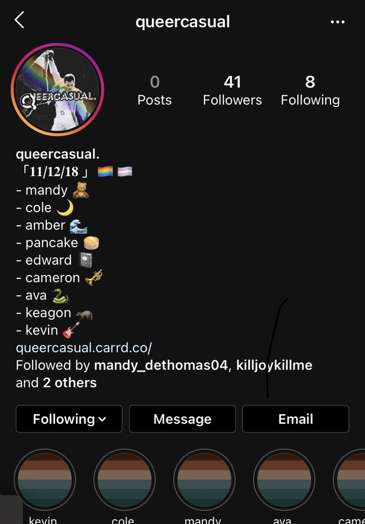 QUEERCASUAL. tweet media