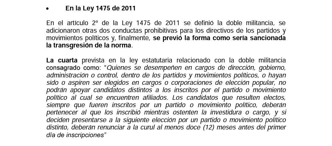 ELECTORALCOL's tweet photo. @AABenedetti Senador Armando Benedetti, se cita la norma de doble militancia para su caso. @consejodeestado @CNE_COLOMBIA @partidodelaucol @DilianFrancisca https://t.co/3HPrT4XDVr