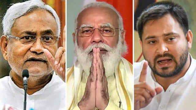 sambad_odisha's tweet photo. ବିହାରରେ ନରେନ୍ଦ୍ର ମୋଦୀ, ନୀତିଶ କୁମାର ଓ ତେଜସ୍ୱୀ ଯାଦବଙ୍କ ପାଇଁ ବଡ଼ ପରୀକ୍ଷା । କୋଭିଡ ସମୟରେ କାହାକୁ ବାଛିବେ ଜନତା, ସକାଳ ୮ଟାରେ ଆରମ୍ଭ ହେବ ଭୋଟ ଗଣତି । ସର୍ଭେ ରିପୋର୍ଟରେ ମହାଗଠବନ୍ଧନକୁ ମିଳିଛି ବହୁମତ । #ElectionWithSambad
#BiharElection2020 #BiharElections2020 #BiharElectionResults #Sambad https://t.co/zCaeP9axuW