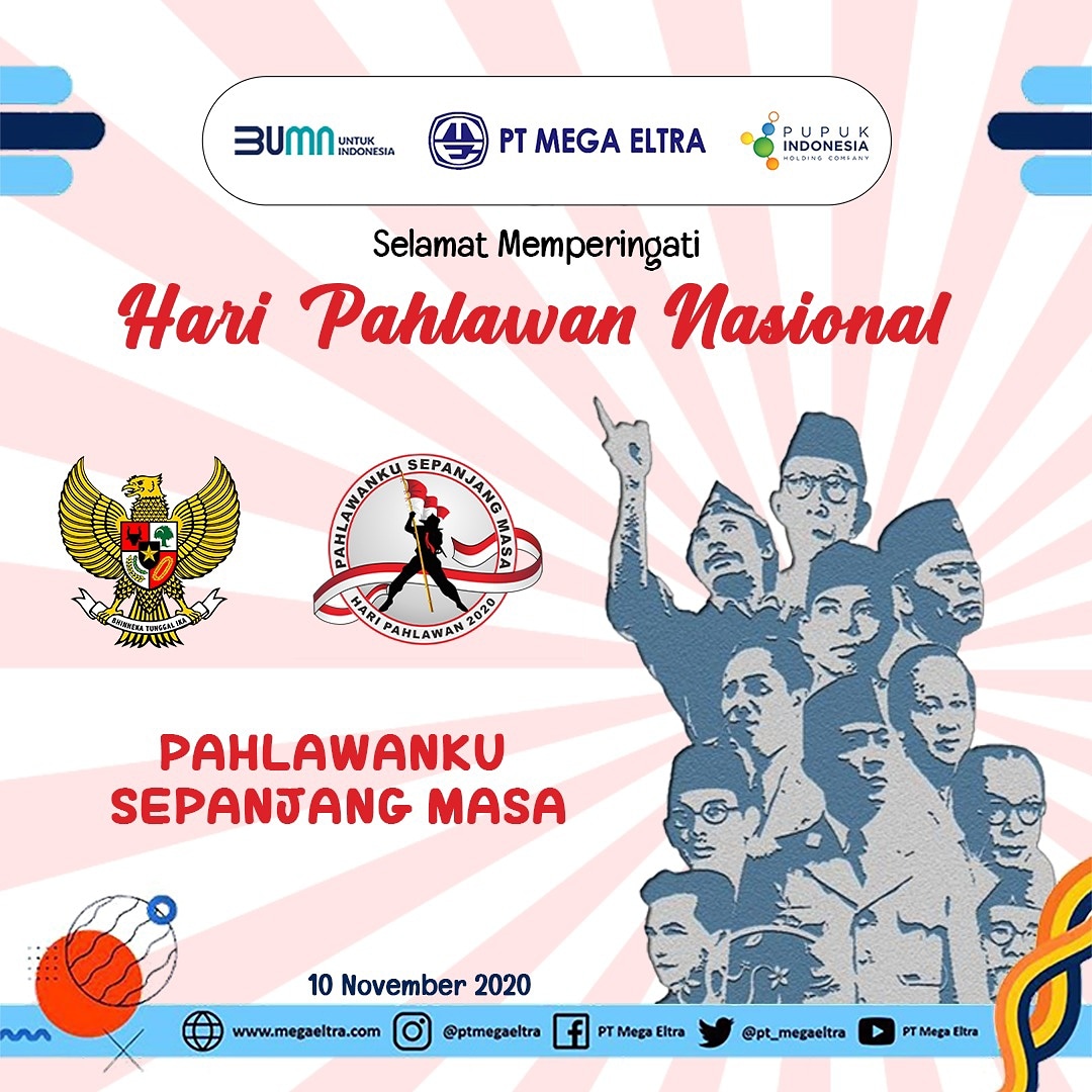pi_niaga's tweet photo. "Selamat Hari Pahlawan🌻"
"Saat terbaik untuk membuktikan bahwa kita adalah pemenang ketika kita tampak kalah" - Cut Nyak Dien.
MERDEKA!!
#HariPahlawanNasional2020
#HariPahlawan
#BUMNUntukIndonesia
#PupukIndonesiaGrup
#MegaEltra https://t.co/dtmKWfdr6i