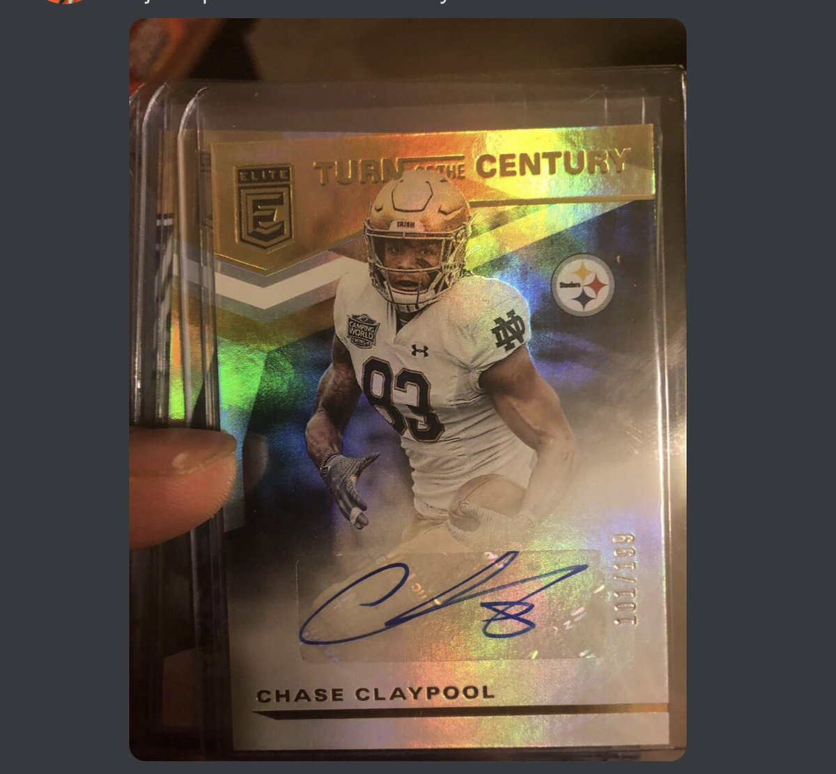 BigRedCardz's tweet photo. Trying to move quick $75 or best offer DM Will ship out first thing tomorrow @Hobby_Connect @HobbyConnector @DailySportcards https://t.co/PDtJpeKRH6