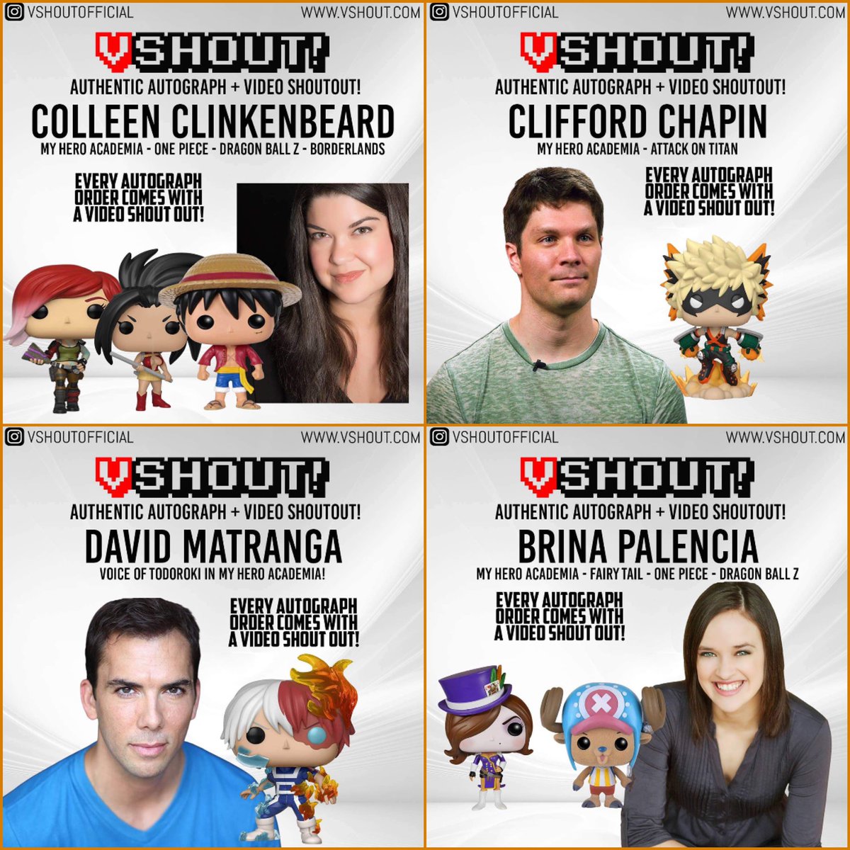 vShoutOfficial's tweet photo. Check us out on https://t.co/vYv7z34fDy! Mail in your items to be signed or choose a print we have in stock. All autographed items come with a personalized video shoutout. @ccarrollbeard @CliffordChapin @BrinaPalencia @DavidMatranga1 https://t.co/oruk6CnExq