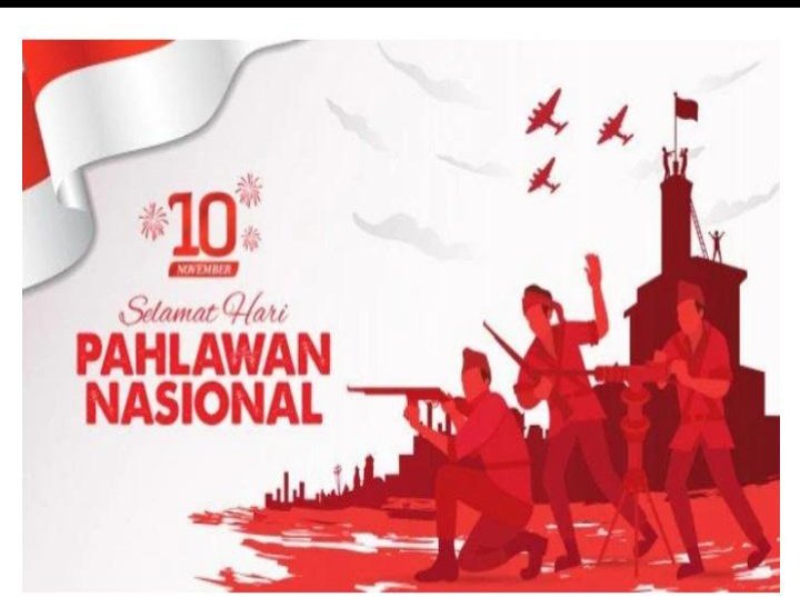 Bangsa yang besar adalah bangsa yang menghormati para pahlawannya  -soekarno-

SELAMAT HARI PAHLAWAN 
   ,10 NOVEMBER