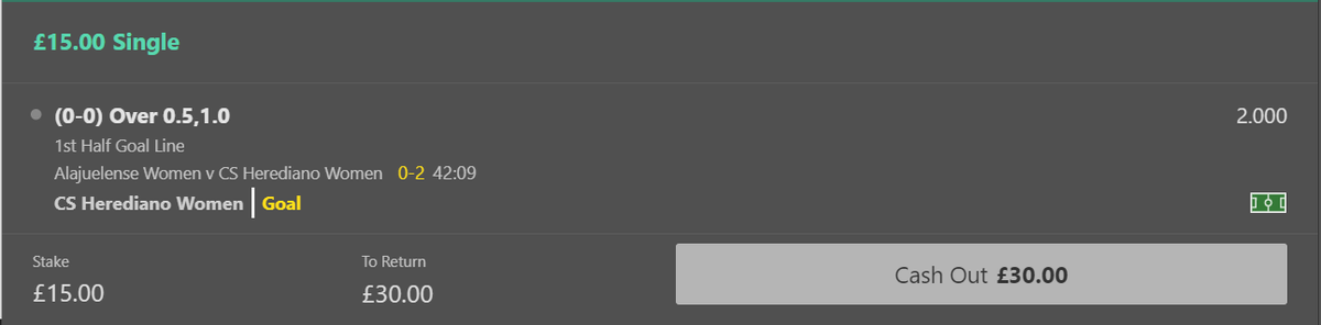GoalFrenzy's tweet photo. #Inplay #Bet #Winner 

Costa Rica 👍🙂 https://t.co/KECVDzv4sF
