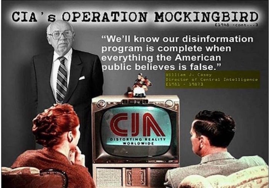 16. That’s what you can expect from MI-7, CIA, and Operation Mockingbird.