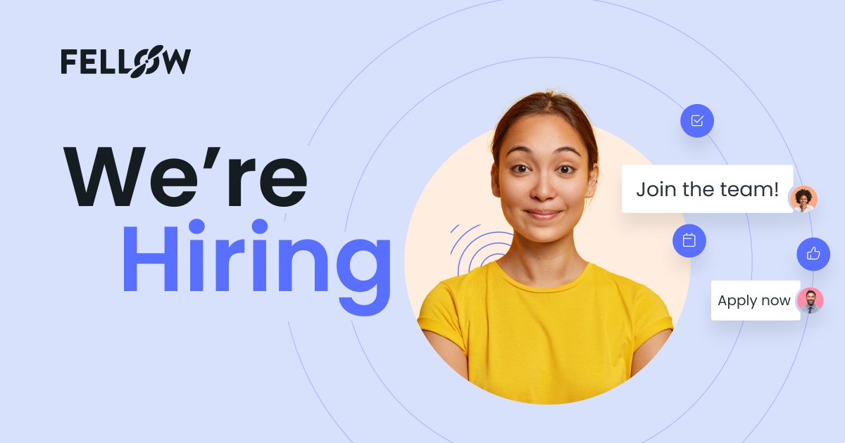 ErinBlaskie's tweet photo. 🎉 Exciting news! 🎉

We're growing fast @fellowapp and we're on the hunt for the next member of our marketing team -- a Demand Generation Lead.

Please share this with your networks &amp; reach out if you have questions! 🙌

https://t.co/SKkUxZWhv1

cc @ManuelaBarcenas @aydin https://t.co/OSlYXnSKQF